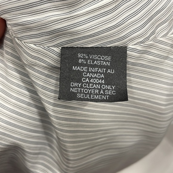 Ross Mayer Light Blue Satin Midi Button Up Dress Size 6 - Picture 15 of 16